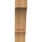 Ekena Millwork 6"W x 18"D x 22"H Balboa Rough Sawn Knee Brace, Western Red Cedar BRC06X18X22BOA00RWR - alternate 3